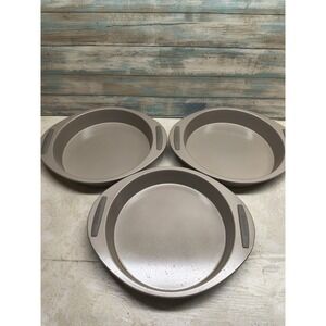 Set of 3 Farberware Round Pie/Cake Pan